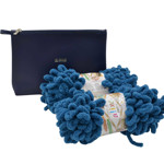 Εικόνα της KIT Τσαντάκι Puffy με Δερμάτινο Νεσεσέρ 30εκ