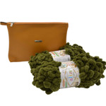 Εικόνα της KIT Τσαντάκι Puffy με Δερμάτινο Νεσεσέρ 30εκ