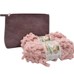 Εικόνα της KIT Τσαντάκι Puffy με Δερμάτινο Νεσεσέρ 30εκ
