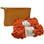 Εικόνα της KIT Τσαντάκι Puffy με Δερμάτινο Νεσεσέρ 30εκ