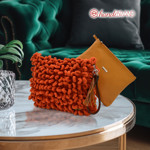 Εικόνα της KIT Τσαντάκι Puffy με Δερμάτινο Νεσεσέρ 30εκ