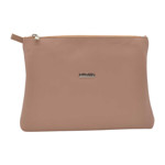 Picture of Leather Toiletry Bag with Zipper and Pocket 30X21cm