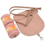 Picture of Kit Backpack, Rippe Apple with 600gr Handibrand's BEST Yarn, Ripe Apple
