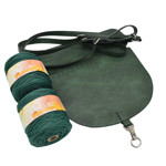 Picture of Kit Backpack, Vintage Green  with 600gr Handibrand's BEST Yarn, Green