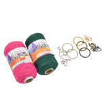 Picture of Amigurumi Keychain Kit Flowers 5pcs