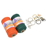 Picture of Amigurumi Keychain Kit Flowers 5pcs