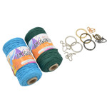 Picture of Amigurumi Keychain Kit Flowers 5pcs