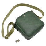 Picture of Set Base for Men's Crossbody Bag with Adjustable Strap 18x18cm with Two Small Pockets