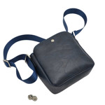 Picture of Set Base for Men's Crossbody Bag with Adjustable Strap 18x18cm with Two Small Pockets