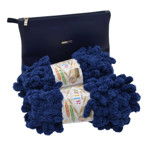 Εικόνα της KIT Τσαντάκι Puffy με Δερμάτινο Νεσεσέρ 30εκ