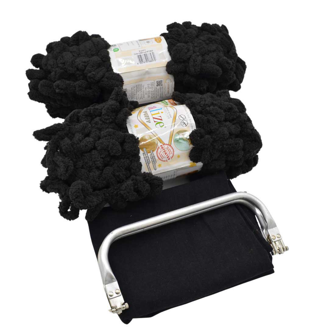 PUFFY-1060 - Black-1060