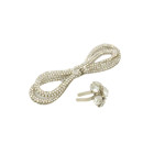 Picture of Bow Label STRASS 9cm