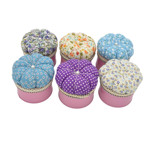 Picture of Cupcake Pincushion with Storage Compartment Box