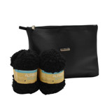 Picture of KIT Zippered Toiletry Large Bag, with Alpaca Boucle Yarn