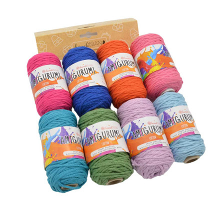 Εικόνα της Σετ AMIGURUMI COTTON, 8 Τεμάχια/Σετ 03