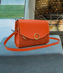 Picture of Kit Round Cap with Round Lock, Veneta Orange with 400gr Hearts Cord Yarn, Muted Orange