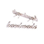Picture of Metal Ornament 'Handmade,' 5cm,