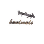 Picture of Metal Ornament 'Handmade,' 5cm,