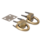 Picture of Metal Semi-Circle Arch Label with Prongs