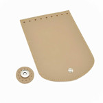 Εικόνα της Καπάκι Οβάλ 13εκ με Μαγνητάκι και Δερματάκι