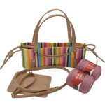 Picture of Gloria Kit – Multicolor Pink Straw with 600g Capri Yarn, Lilian
