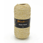 Picture of Kit Metallic Thread Shawl with Ergonomic Crochet Hook. Choose Your Color!