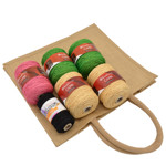 Picture of SUMMER Striped Jute Bag Kit with 1500g Capri Yarn
