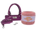 Picture of KIT Mini Tote Bag withTwo Handles and 250g T-Shirt Yarn