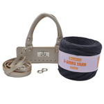 Picture of KIT Mini Tote Bag withTwo Handles and 250g T-Shirt Yarn