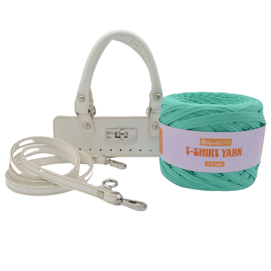 Set No4 Vintage White-313 Emerald