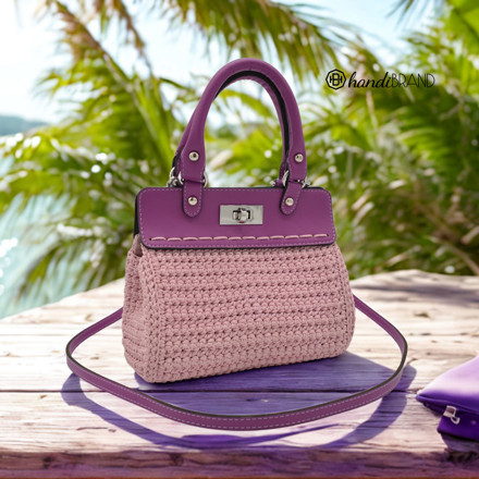 Picture of KIT Mini Tote Bag withTwo Handles and 300g Capri Yarn