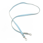 Picture of Narrow Eco Leather Strap with Metal Clips,1cm X 120cm