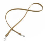 Picture of Narrow Eco Leather Strap with Metal Clips,1cm X 120cm