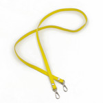 Picture of Narrow Eco Leather Strap with Metal Clips,1cm X 120cm