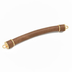 Picture of Rubber-Coated Handle with Metal Details – 25cm Length