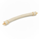 Picture of Rubber-Coated Handle with Metal Details – 25cm Length