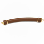 Picture of Rubber-Coated Handle with Metal Details – 25cm Length