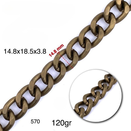 Picture of Metal Chain, Large, 20mm x 15mm