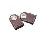 Picture of Sewn-on side panels with grommet 3x5cm / Pair