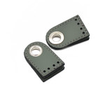 Picture of Sewn-on side panels with grommet 3x5cm / Pair