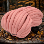 Εικόνα της Marshmallow Chunky Yarn /1kg / 43μτ