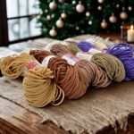 Picture of Metallic Cord Yarn by Handibrand, 200gr, Crochet Hook No.4