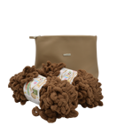 Εικόνα της KIT Τσαντάκι Puffy με Δερμάτινο Νεσεσέρ 30εκ