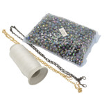 Picture of Online Course No2 Bundle & Materials Kit – 10mm Beaded Pouch Bag
