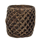Εικόνα της Νήμα Ribbon Metallic Leather 5-7mm