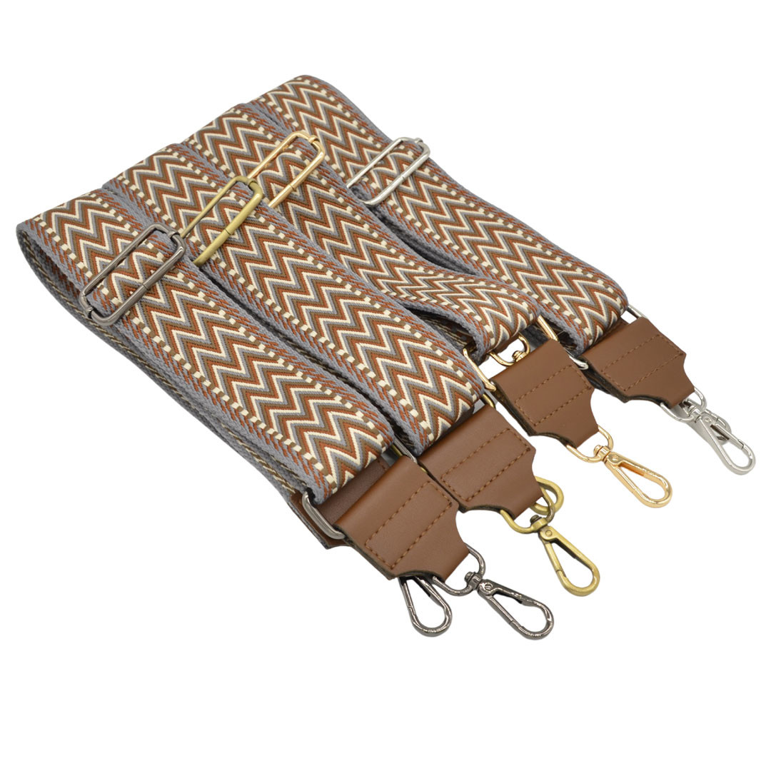 STRAP-29A - Missoni Ταμπα/Γκρι με Καφέ