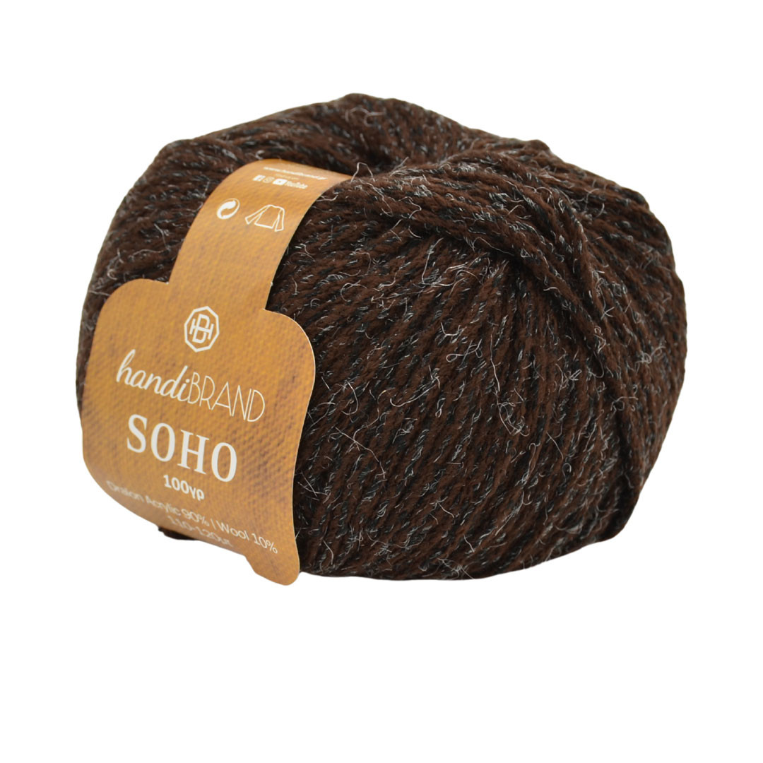 SOHO-231 - Brown with Metallics Details