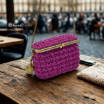 Picture of Kit Frame 15.5cm GLAM with Glam Yarn 200g