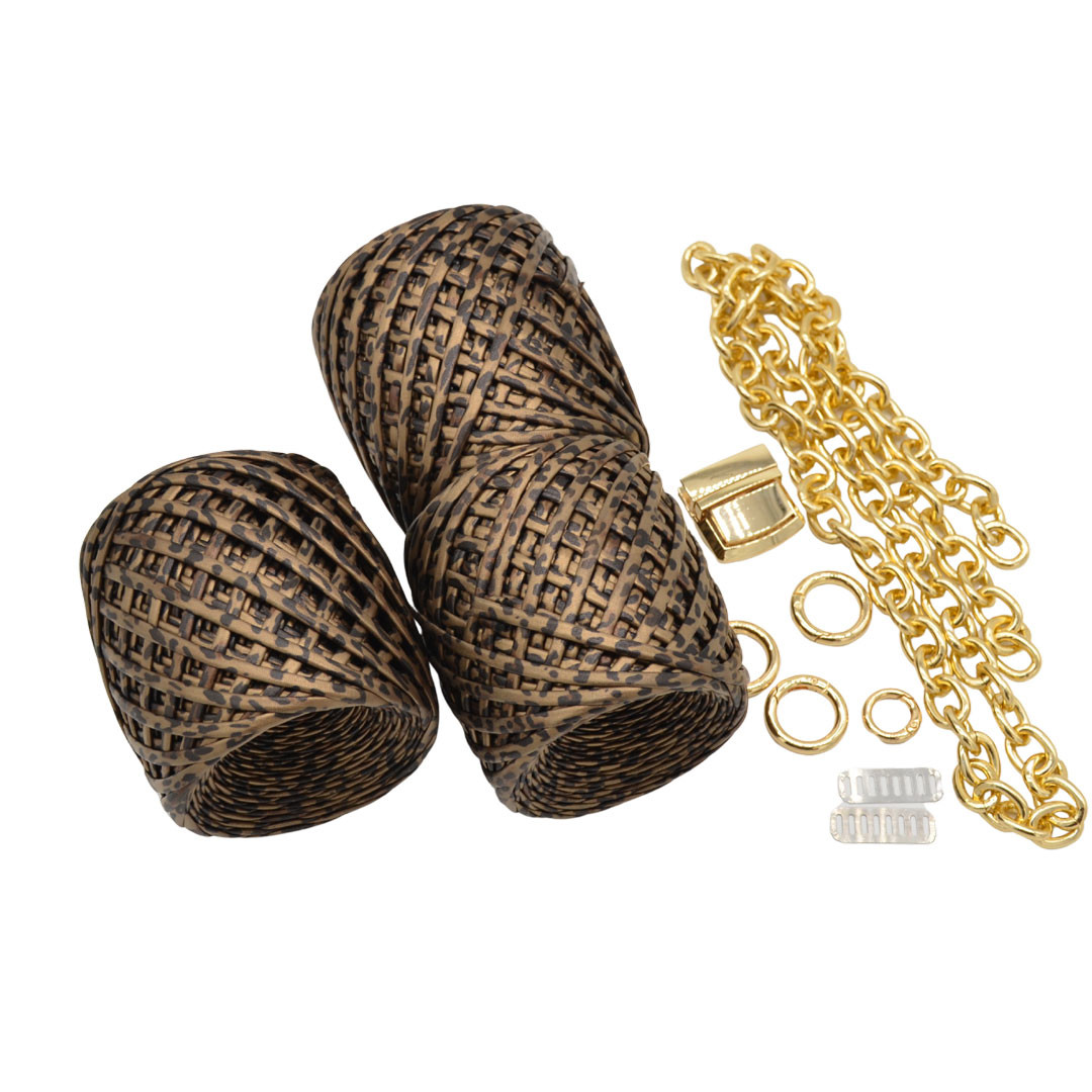 Set No12 Leopard Spots Brown