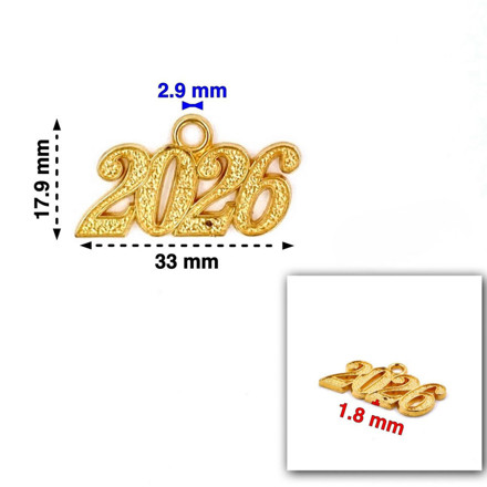 Picture of Charms Full 2026 with Ring / 33mm
